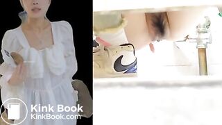 spy camera asian girl pee and shit.video_550