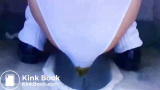 shitting through panty