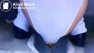 shitting through panty