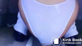 shitting through panty