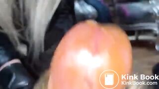 Mistress Jerks Sub Off With Shit (POV)