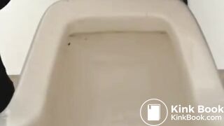 Japanese woman's toilet scene - video 25