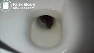 Girl pooping on toilet - video 76