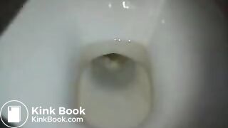 Girl pooping on toilet - video 76
