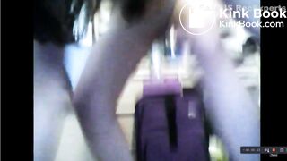 Cute girl shitting - video 23