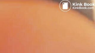 Ebony toilet poop - video 11