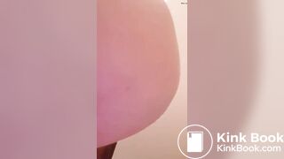 Ebony toilet poop - video 11
