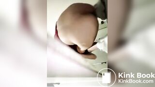 spy camera asian girl pee and shit.video_535