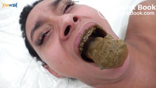 Lesbian scat swallow part 1