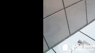 Fit girl shits standing