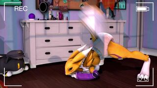 Renamon messes diaper