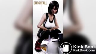 Anime pooping