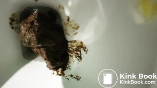 Huge panty poop in plastic panties