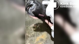 Husband teaches useless wife