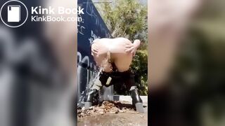 outdoor piss & dump