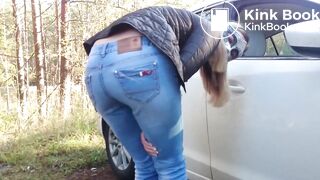 Messy jeans and tasting poo in the woods..