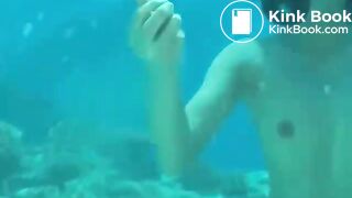 Pooping in the ocean