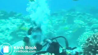 Pooping in the ocean