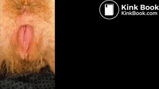 Hairy, poopy asshole compilation