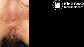 Hairy, poopy asshole compilation