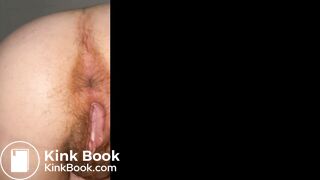 Hairy, poopy asshole compilation