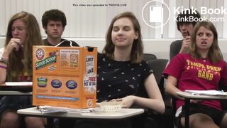 girl shits her pants in classroom
