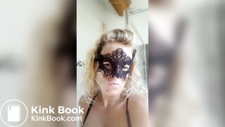 Blonde woman again with big load!!