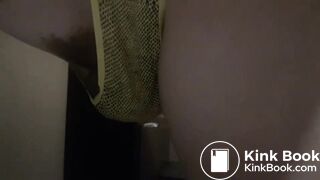 Poop in yellow panties