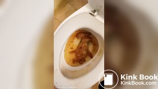 My week constipated poo i pushed out