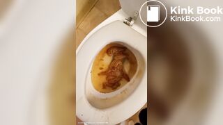 My week constipated poo i pushed out