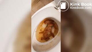 My week constipated poo i pushed out