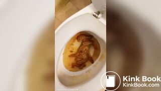 My week constipated poo i pushed out