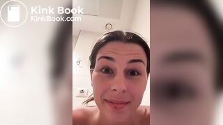 Girl having liquid diarrhea - video 2