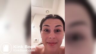 Girl having liquid diarrhea - video 2
