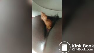 Ebony pooping - video 45
