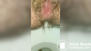 Taking A Shit & Flexing My Hairy Asshole
