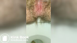 Taking A Shit & Flexing My Hairy Asshole