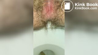 Taking A Shit & Flexing My Hairy Asshole