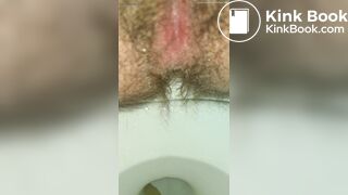 Taking A Shit & Flexing My Hairy Asshole