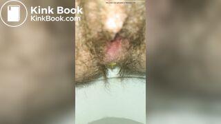 Taking A Shit & Flexing My Hairy Asshole