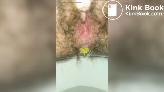 Taking A Shit & Flexing My Hairy Asshole