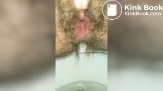 Taking A Shit & Flexing My Hairy Asshole