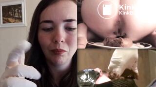 Human Toilet Femdom - Girl Poop Feeding JOI (Edit)