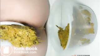 Chinese Girl Anal Gape Pooping 2