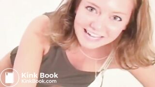 Cute Brunette Teen Girl Shits In Front Of You