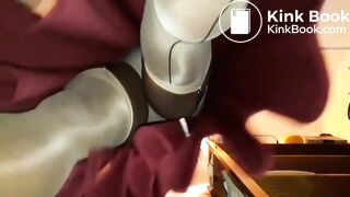 BlueGirl70 Red Upskirt Nude Seams