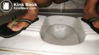 Pissing pooping video