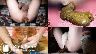 Photos de mon cul plein de caca, ma bite sale et juteuse, Delphine jouit gros pets et