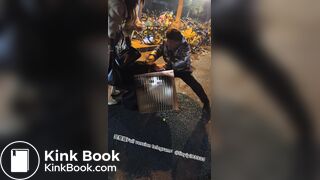 Filming a girl vomiting 3