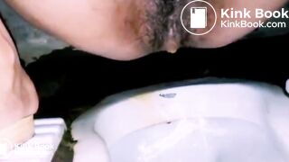 Desi Indian Girl doing Scat,Pooping,Shitting,Potty,Poop,Shit,Scatting, in Desi Style